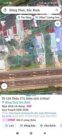Bán Đất 119m2 giá 600 triệu tại Phường Hàm Thắng Lâm Đồng