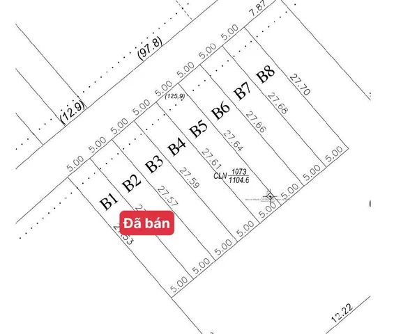 Bán đất 140m² ngang 5m giá 525 triệu Xã Cuôr Đăng