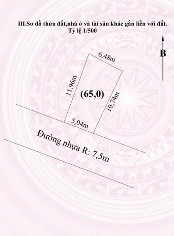Bán 65 m Mặt đường trải nhựa 7.5 m tại Thiên Hương . Ngay gần Nam cầu kiền. L/h :076.231.9990 e Thúy