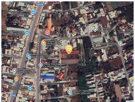 Bán đất 496.8m² Phường Bình Dương