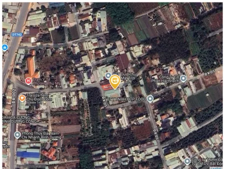 Bán đất 257.6m² Phường Bình Dương