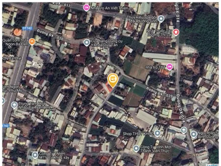 Bán đất 260.8m² Phường Bình Dương