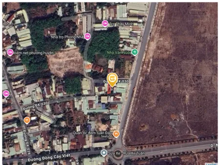 Bán đất 121.4m² Phường Bình Dương