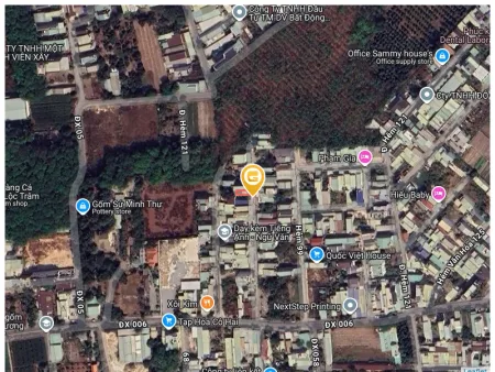 Bán đất 72m² Phường Bình Dương