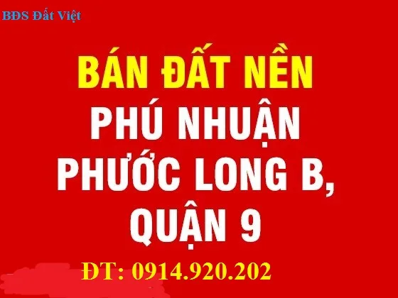 Độc Quyền Bán Nhanh Nền đất Trục Chính Duy Nhất đường 659 Lộ Giới 20m Tại KDC Phú Nhuận