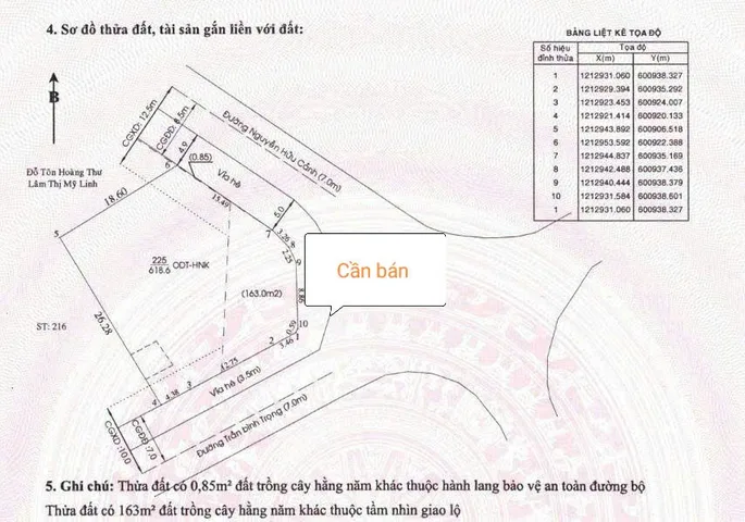Bán đất lô góc 622.3m² giá 36.9 tỷ Phường Thủ Dầu Một