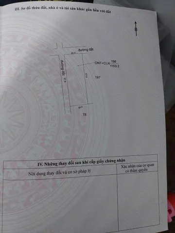 Bán đất 1160.5m² giá 1.35 tỷ Phường Cư Bao