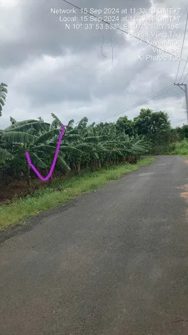 Bán lô đất  2mt quy hoạch fuf hồng. Xã Phước tân