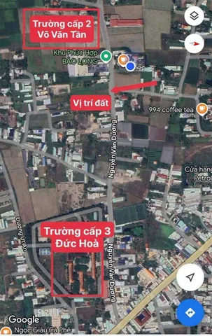 Bán đất 924.3m² ngang 12m giá 14 tỷ Xã Đức Hòa