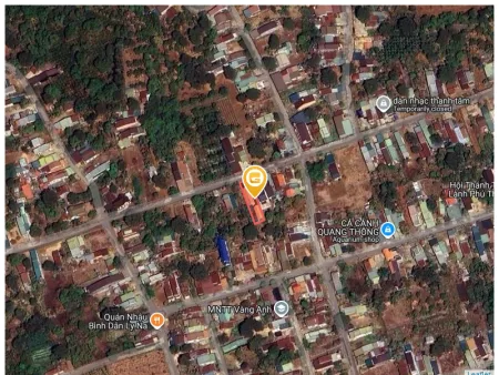 Bán nhà vườn 405.2m² ngang 10m giá 1.95 tỷ Xã Hòa Phú, nhà gỗ làm 500tr. Thổ cư 120m2