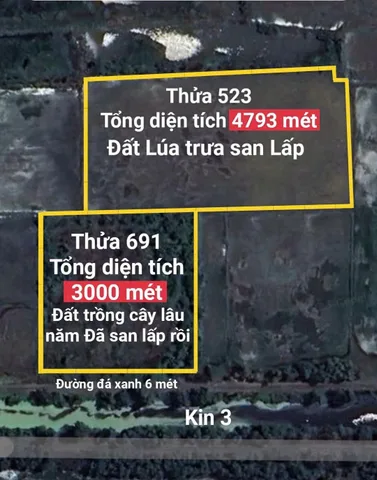 Bán đất MẶT TIỀN SONG HÀNH PHAN VĂN HỚN 7793m² ngang 54m giá 64.7 tỷ Xã Bà Điểm