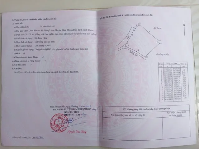 Bán đất 2957m² ngang 53m giá 230 triệu tại Xã Hồng Sơn