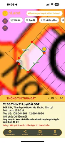 Bán nhà 265m² ngang 13.5m giá 20 tỷ Phường Buôn Ma Thuột