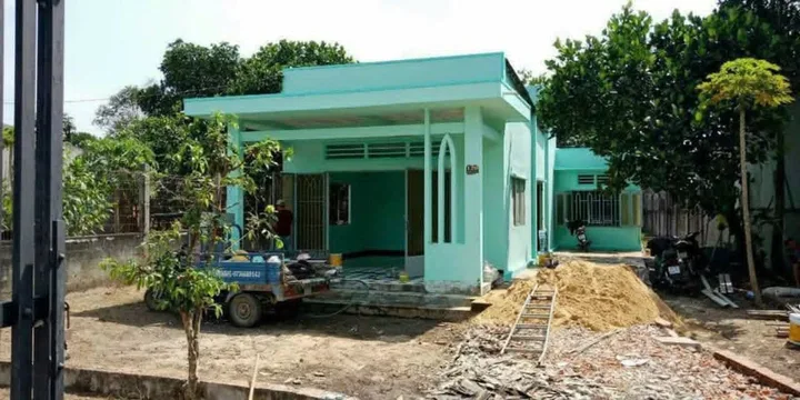 Nhà mặt tiền nhựa xã Phú Hòa Đông Củ Chi TPHCM, DT: 15x57m.