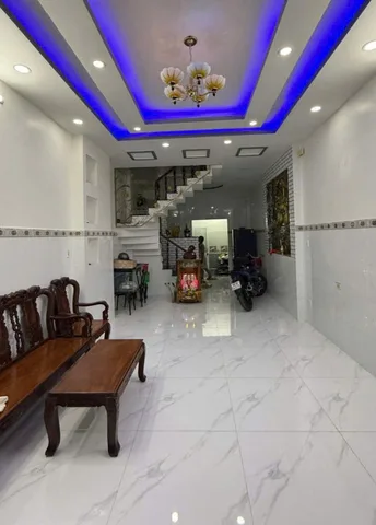 Bán nhà 4 Tầng - Hẻm ôtô, DT: 52m² ngang 4m , giá 6 tỷ Phường BHHB, Bình Tân