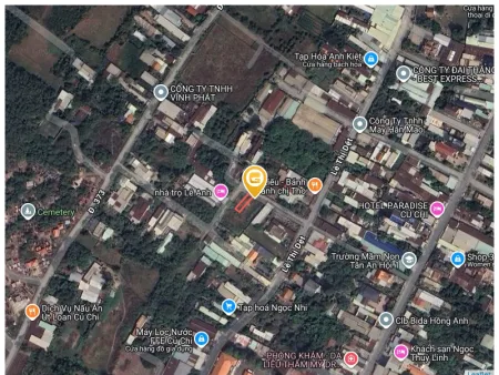 Bán đất 102,7m² ngang 5m giá 1.65 tỷ Xã Tân An Hội