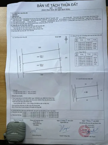 Bán đất 103.5m² ngang 5m giá 550 triệu tại Xã Cam Tân Huyện Cam Lâm