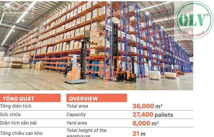 Cho Thuê Kho Tại Vsip 2 – Vĩnh Tân Tân Uyên Bình Dương, Diện Tích 36.000m2.