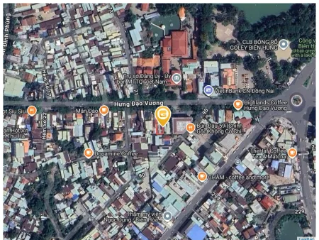 Bán đất 296.2m² giá 55 tỷ Phường Trấn Biên