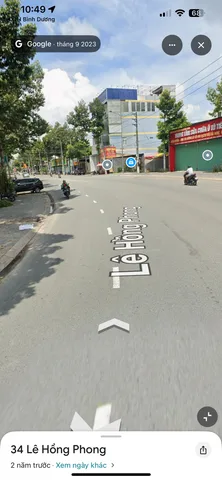 Mt Kinh Doanh Huỳnh Văn Luỹ-Phú Lợi cũ (phường Phú Lợi-TP.HCM) dt 1.106m2 đã tách làm 2 sổ,làm được nhiều thứ ngang 10m