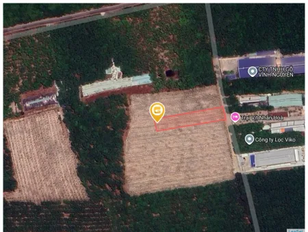 Bán đất 2056.4m² ngang 20m giá 3.4 tỷ Phường Long Nguyên