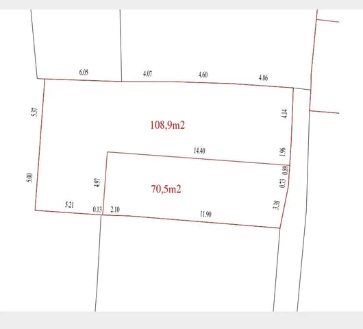 Bán 70.5m2 Kim Thiều,Từ Sơn,BN chỉ 1.6 tỷ full thổ cư đẹp