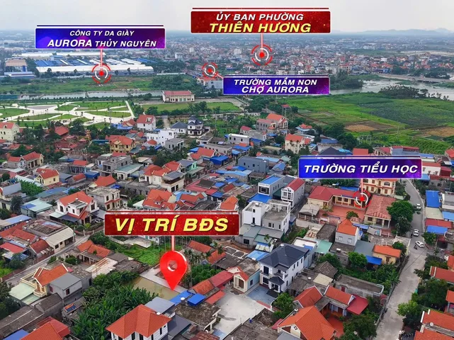 Bán đất 56m² ngang 4,15m giá 950 triệu Phường Thiên Hương. Lh :076.231.9990 e Thúy