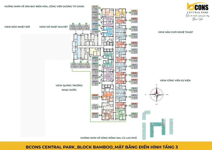 BCONS CENTRAL PARK – CĂN HỘ TAM HIỆP BIÊN HOÀ