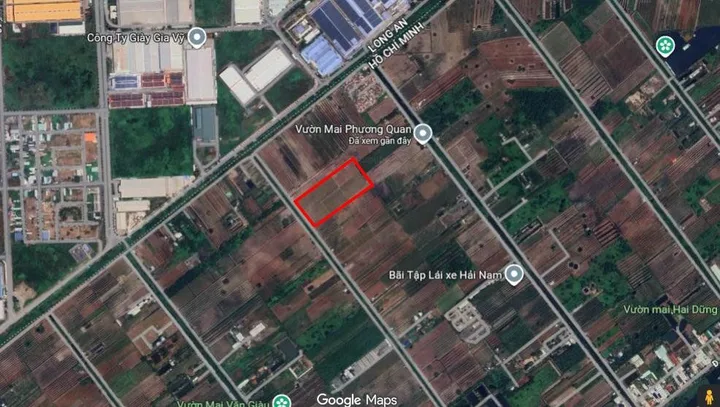 Bán đất 1358.1m² ngang 105m giá 31 tỷ Xã Bình Lợi
