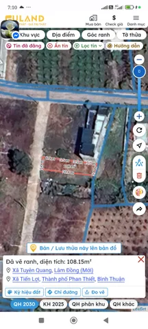 Bán đất 107,4m² ngang 5m giá 750 triệu Xã Tuyên Quang