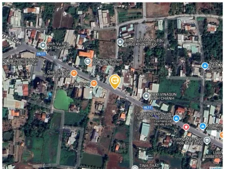 Bán đất 124m² giá 5.5 tỷ Xã Bình Chánh