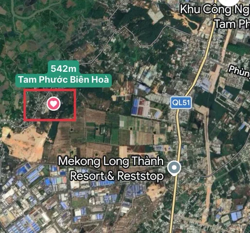 Bán đất tại phường tam phước, biên hòa, đồng nai,  542m2, uy tín giá tốt