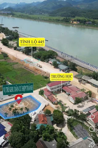 93m² – 💰 770 triệu/lô – Sổ đỏ trao tay- lô góc 3 mặt tiền tại Hợp Thành, Hòa Bình