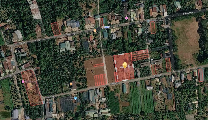 Bán đất 2845.2m² ngang 45m giá 9.8 tỷ Phường Tân An