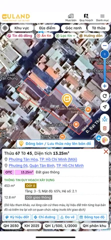 Đất trống, phù hợp xây căn hộ dịch vụ