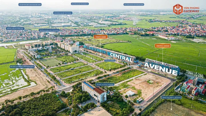 BÁN ĐẤT NỀN YÊN PHONG GATEWAY - CẠNH SUN BẮC NINH - 115M2 - 2,5 TỶ
