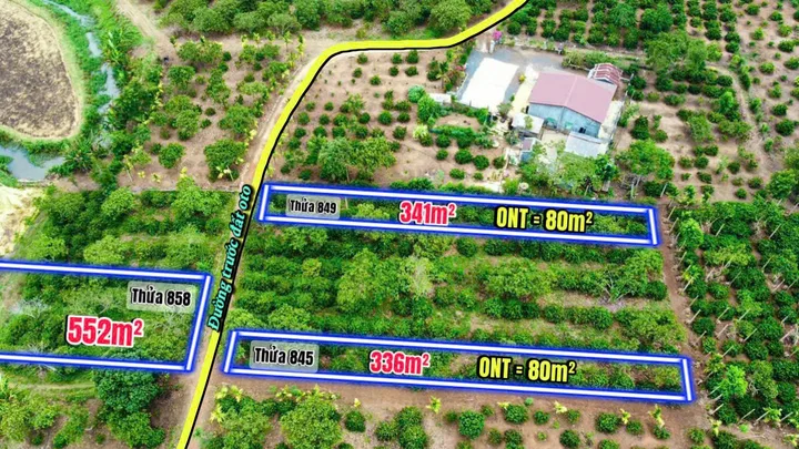 Bán đất 336.9m² giá 288 triệu Xã Ea Ning