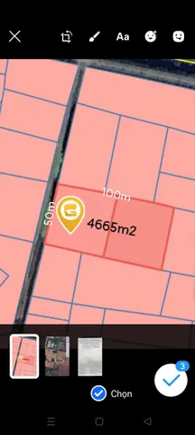 Bán đất 4665m² ngang 50m Xã Bà Điểm