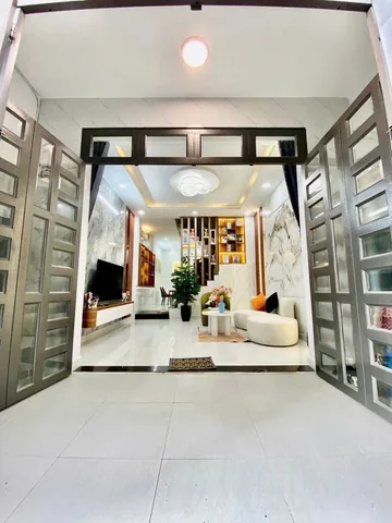 Nhà Phố 3 Tầng Nội Thất Hiện  Đại Xe Hơi Đậu Ngay Cửa Đường Trần Thị Cờ P Thới An Q 12