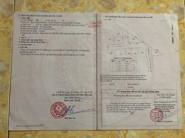 MẶT TIỀN RỘNG 20M - ĐƯỜNG NGÔ QUANG THẮM (NỐI DÀI) - DIỆN TÍCH 100,7M2 - KDC ĐƯỜNG LÊ VĂN LƯƠNG - LH 0919089456