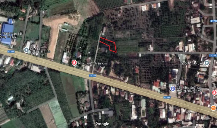 Bán đất xã Thanh Tuyền đường DT744 phường Tây Nam, HCM