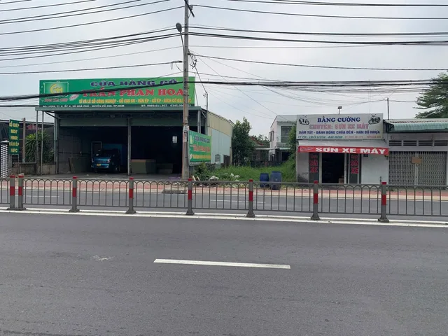 Đất mặt tiền buôn bán kinh doanh đường Tỉnh Lộ 8 trung tâm xã Hòa Phú Củ Chi TPHCM, DT: 6x30m.