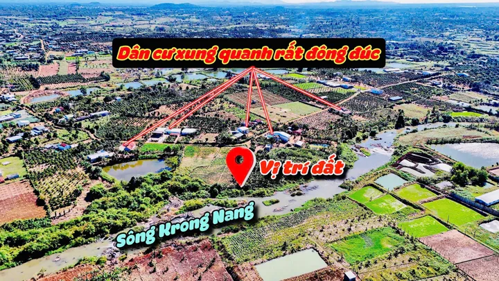 Bán đất 2100m² giá 259 tr Xã Ea Kar