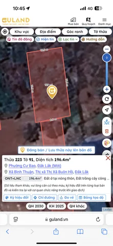 Bán đất 196.4m² giá 1 tỷ Phường Cư Bao