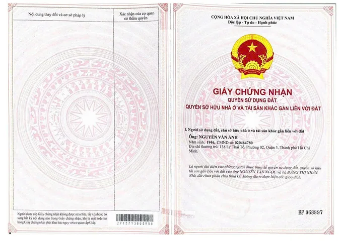 Bán Nhà Mặt Tiền 138 Lý Thái Tổ, Phường 2, Quận 3