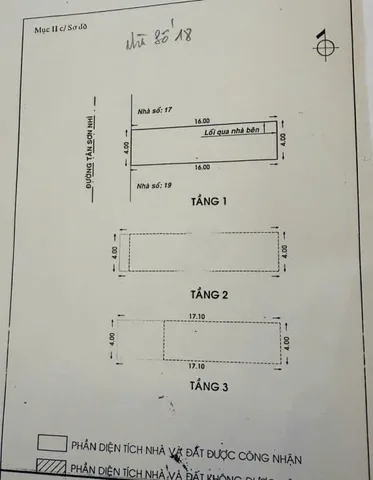 Bán Nhà Mặt Tiền 229A-231 Tân Sơn Nhì, Phường Tân Sơn Nhì, Quận Tân Phú