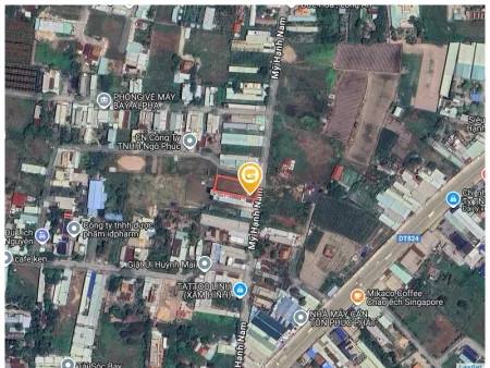 Bán đất 618.7m² ngang 10m giá 5.3 tỷ Xã Mỹ Hạnh