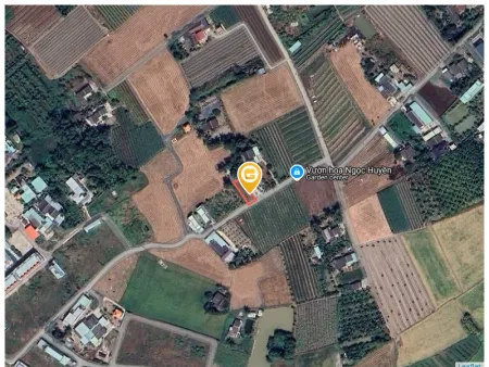 Bán đất 200m² ngang 7m giá 1.3 tỷ Xã Long Cang