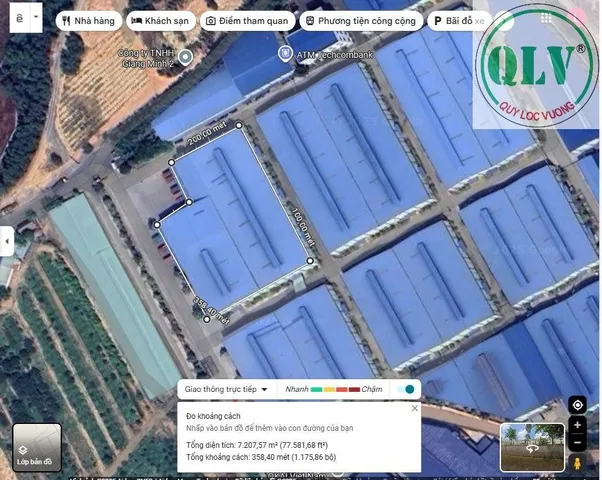 Cho thuê nhà xưởng Uyên Hưng Tân Uyên Bình Dương, Tổng diện tích đất: ~101.350 m² (10,1 ha)