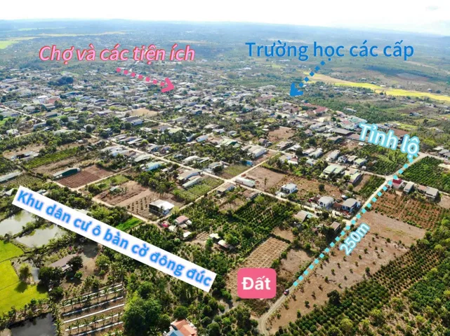LÔ ĐẤT ĐẸP CÁCH TỈNH LỘ 5 CHỈ 200M TẠI CUÔR KNIA - BUÔN ĐÔN CHỈ 4XXTR